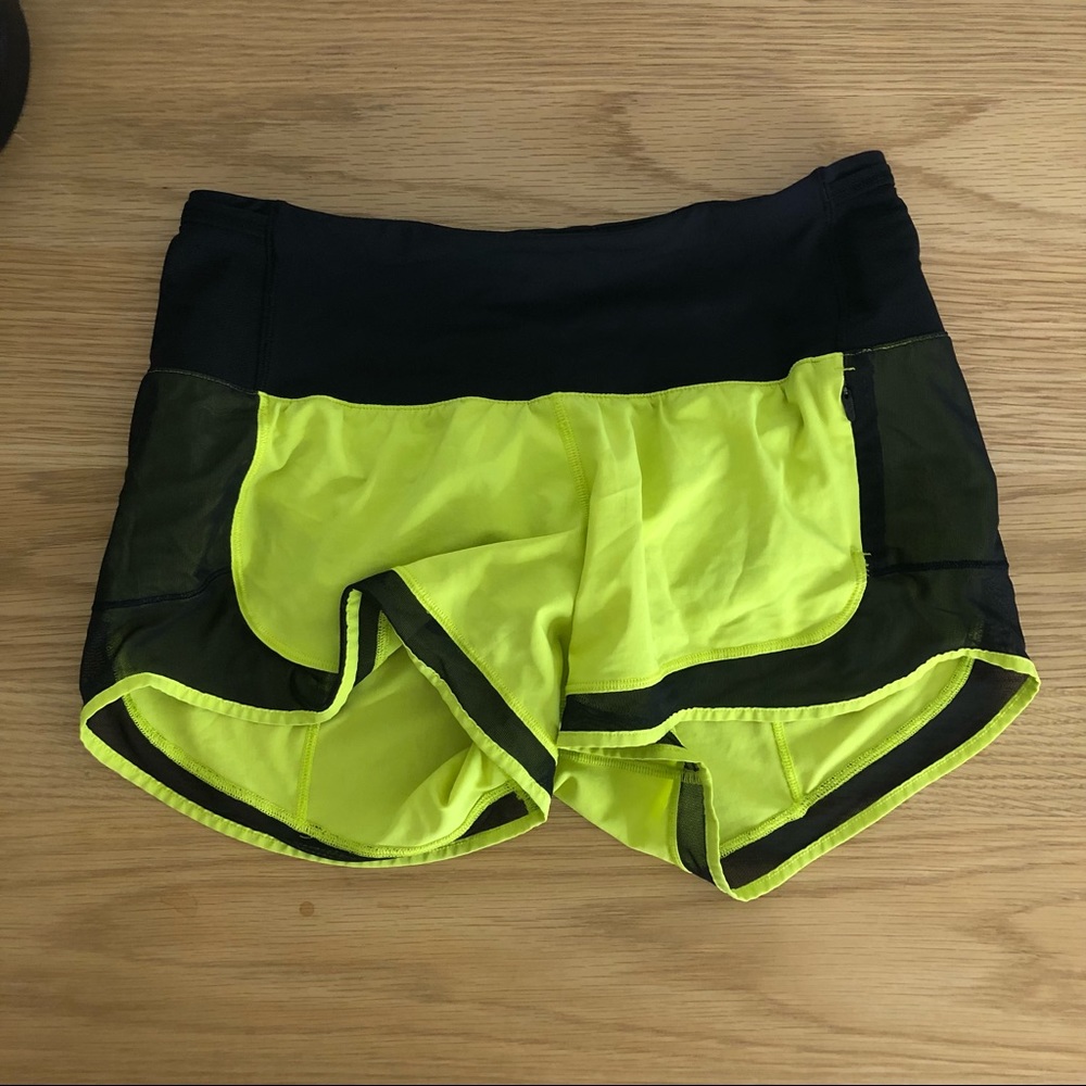 Lululemon workout shorts